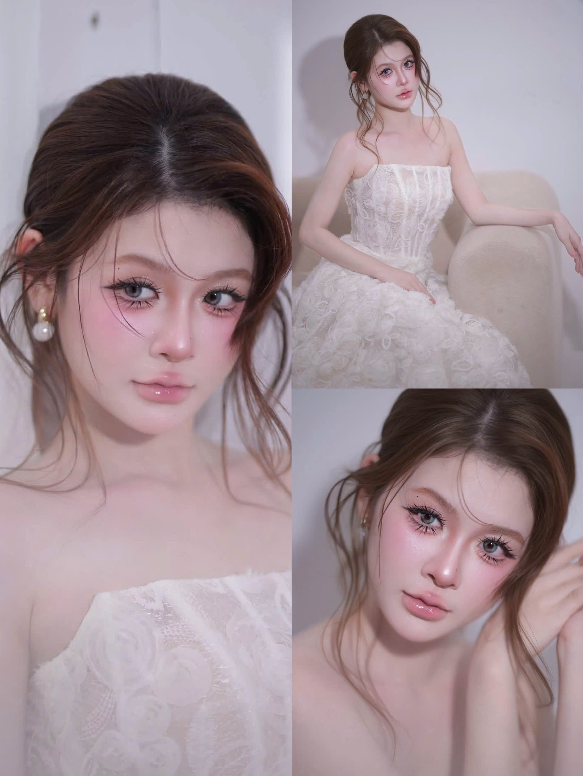 Makeup cô dâu thực hiện bởi Thu Thiện Elisa